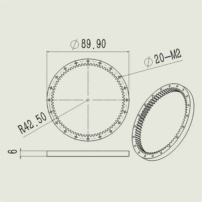Excavator Model Rotary Table Inner Gear Ring, Heavy Duty Rotary Support/Crane Rotary Table Inner Gear Fast Delivery