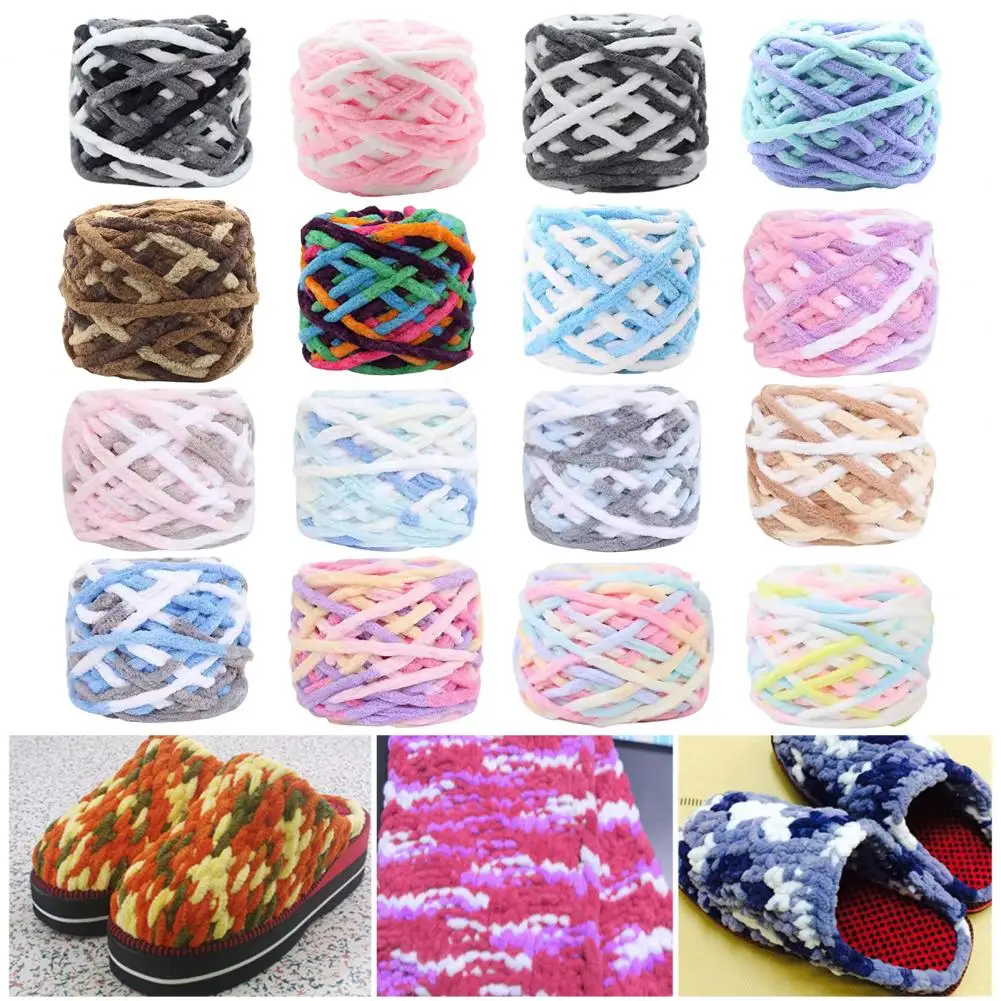 Cotton Yarn Soft Touch Color-matching Anti-pilling Yarn Balls Anti-Shrink Crafts Blankets Hats Yarn for Knitting Crocheting