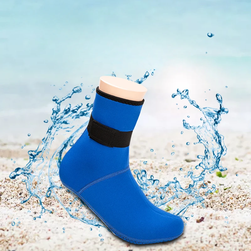 Multi-color non-slip beach socks adult barefoot soft shoes diving socks, sweat-absorbing comfortable swimming casual beach socks