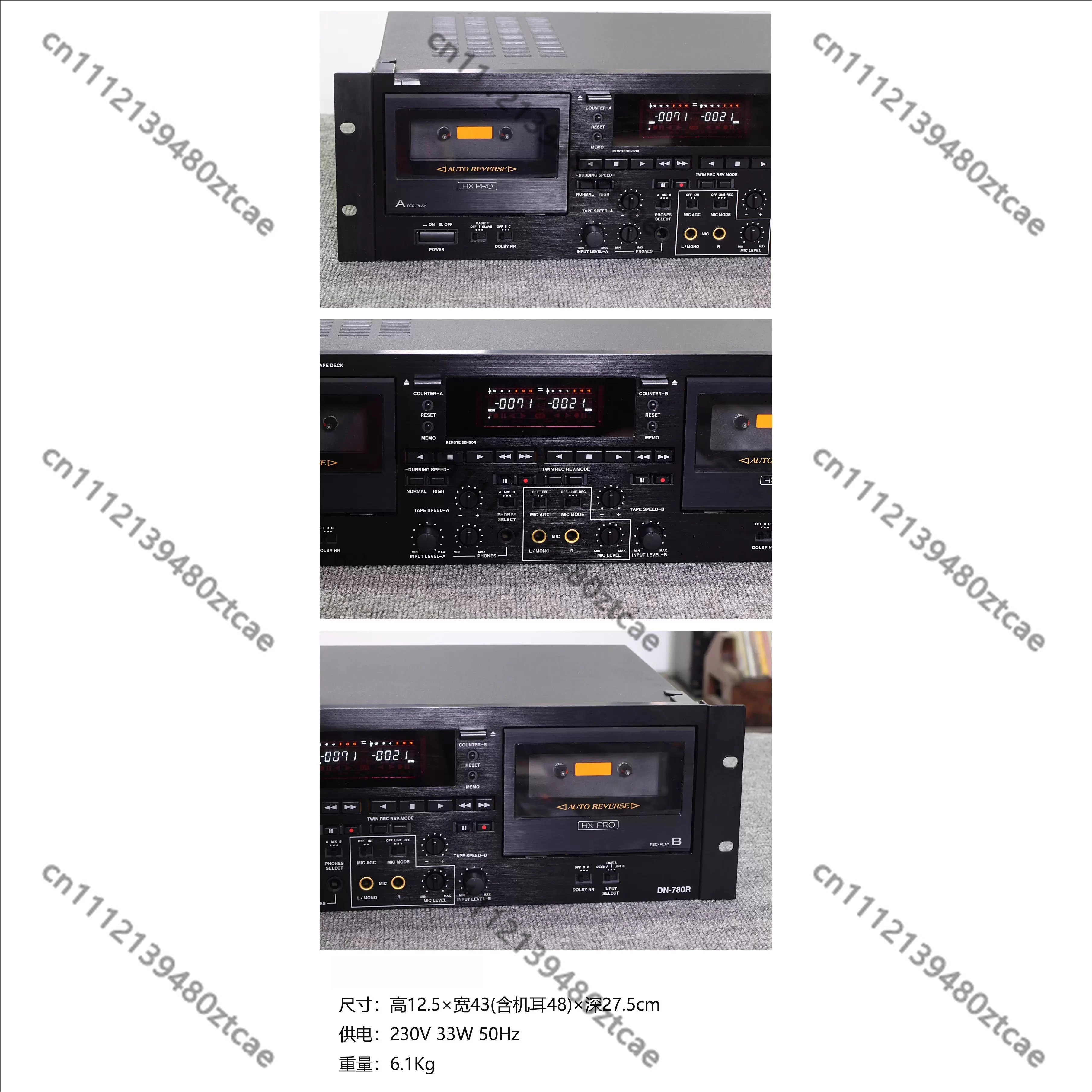 Professional Audiophile HIFI High End Cassette Deck Player Premium Tape Machine for Home Audio System