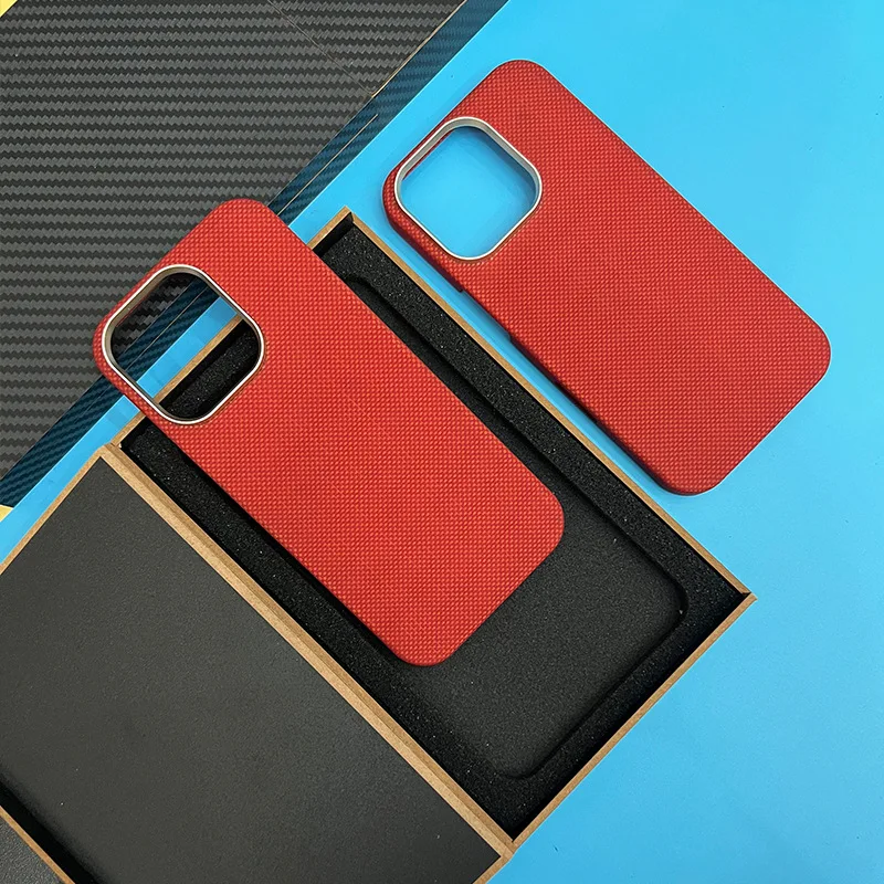 아이폰 16 프로 맥스 정품 카본 섬유 아라미드 케이스, 아이폰 16 프로 울트라 씬 경량 보호 커버 견고함