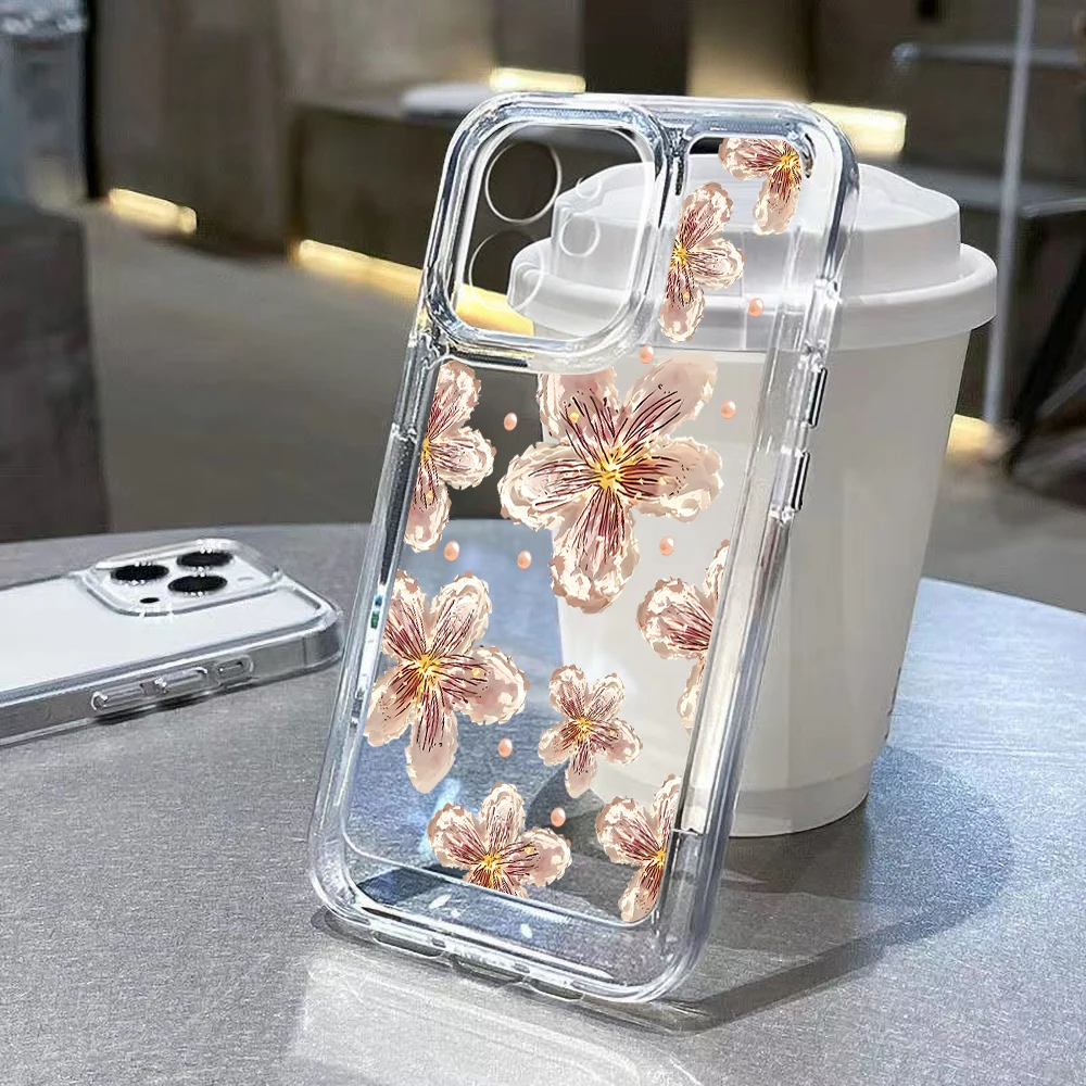 Transparent Silicone Cases For iPhone 15 Plus Case iPhone 11 14 12 13 15 Pro Max X XR XS 7 8 SE 2022 2020 Funda Clear Back Cover image 3
