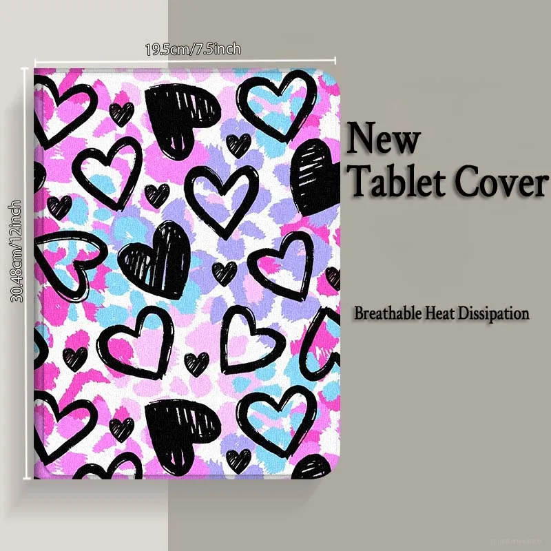 حافظة كمبيوتر لوحي بتصميم إبداعي لهاتف سامسونج جالاكسي تاب A A7 A8 A9 A11 S6 S11 Lite Plus 10.1 10.4 10.5 بوصة