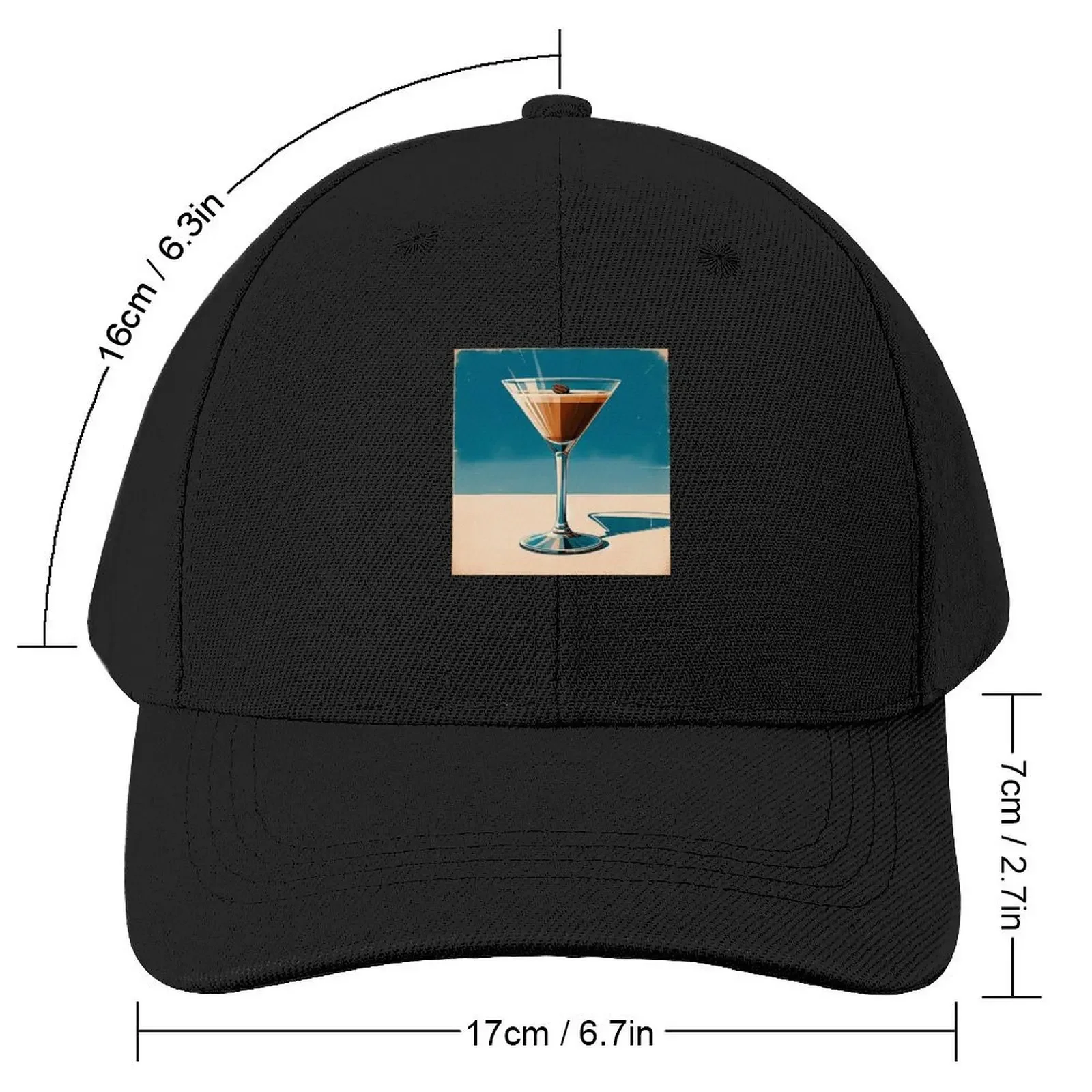 Classic Espresso Martini Baseball Cap Hat Man For The Sun foam party Hat Golf beach hat Female Men's