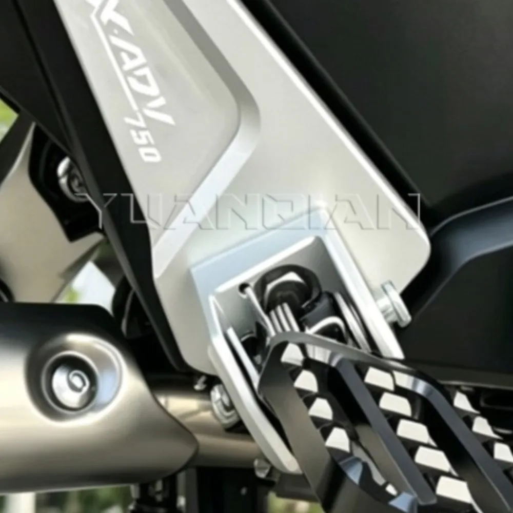 

FOR HONDA X-ADV 750 2021-2025 2026 Motorcycle XADV 750 Accessories Off-roading Foot Pegs Pedal Passenger Rear Folding Footrest