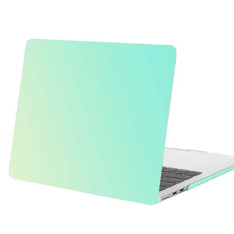 Light green gradient cream shell notebook computer fully compatible with MacBook Air13 MacBook pro 13-inch protective case