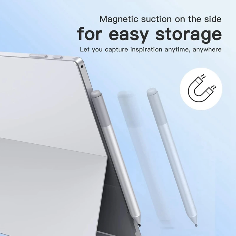 ABSJ-stylo stylet pour Surface Pro 8/X/7/6/5/4/3/Surface 3/Go/Go 2/Go 3/Book, stylo tablette pour écran tactile avec Sensation du moteur haptique