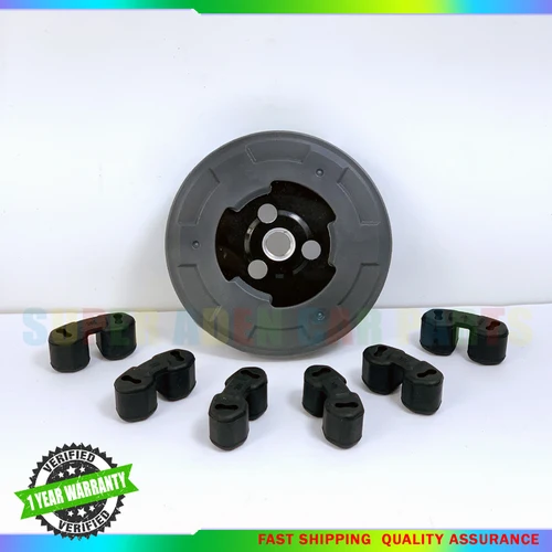Imagen 2 del producto Buje de embrague de compresor de CA de goma para Denso 5SE09C 5SL12C 5SEU12C 6SEU14C 6SEU17C 7SEU17C para Toyota BMW Audi MB VW SEAT PEUGEOT