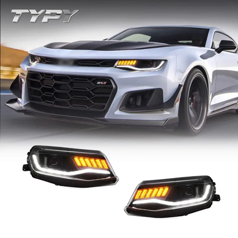 

Car Headlights Headlamp Assembly Modified LED DRL Head Lamp Head Light For Chevrolet Camaro 2016-2019