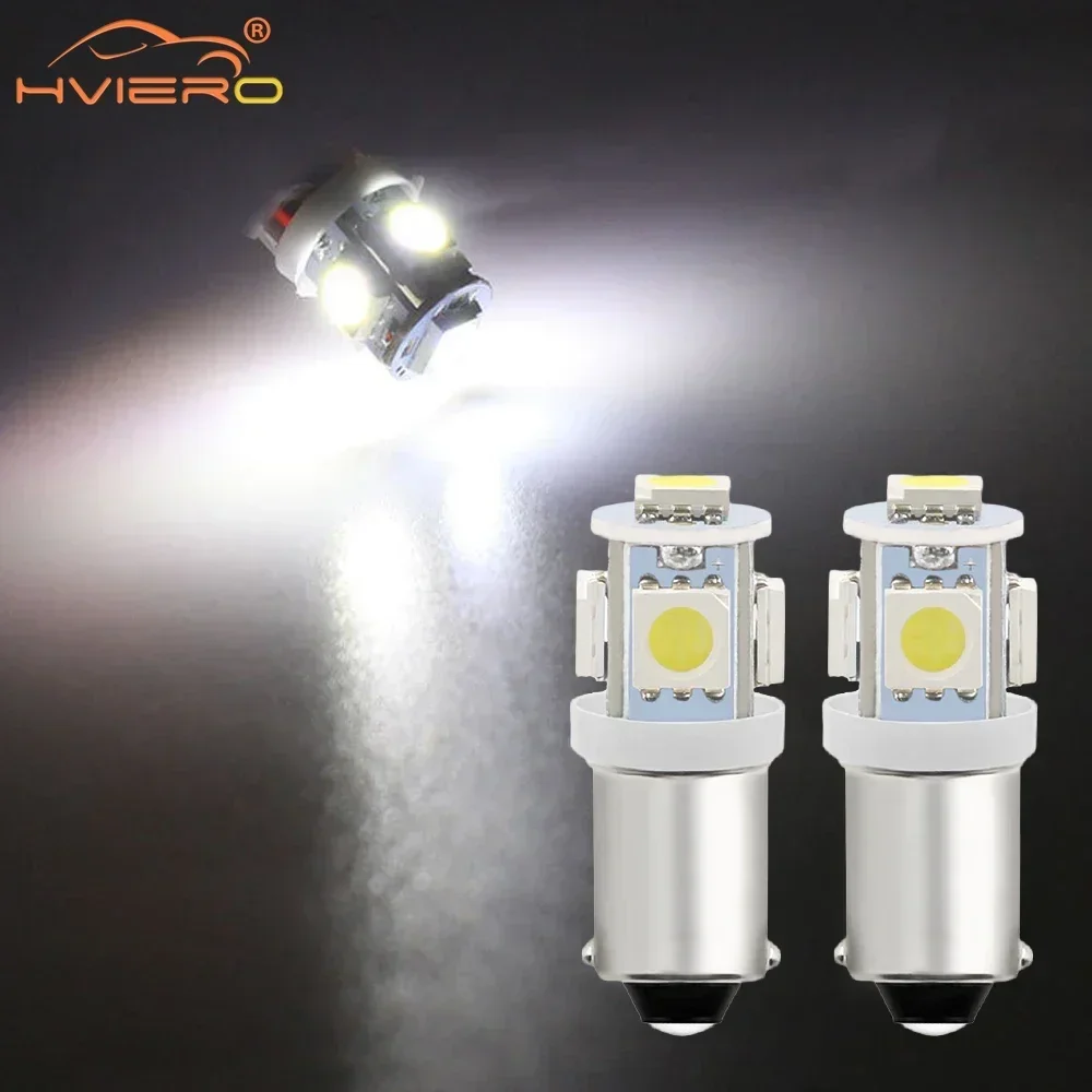 2X CAR Led Festoon Dome Door Lights Ba9s 5Smd 5050 T11 T4W White Red Green Blue 182 Car Marker Backup Bulb Tail Light Wedge Lamp