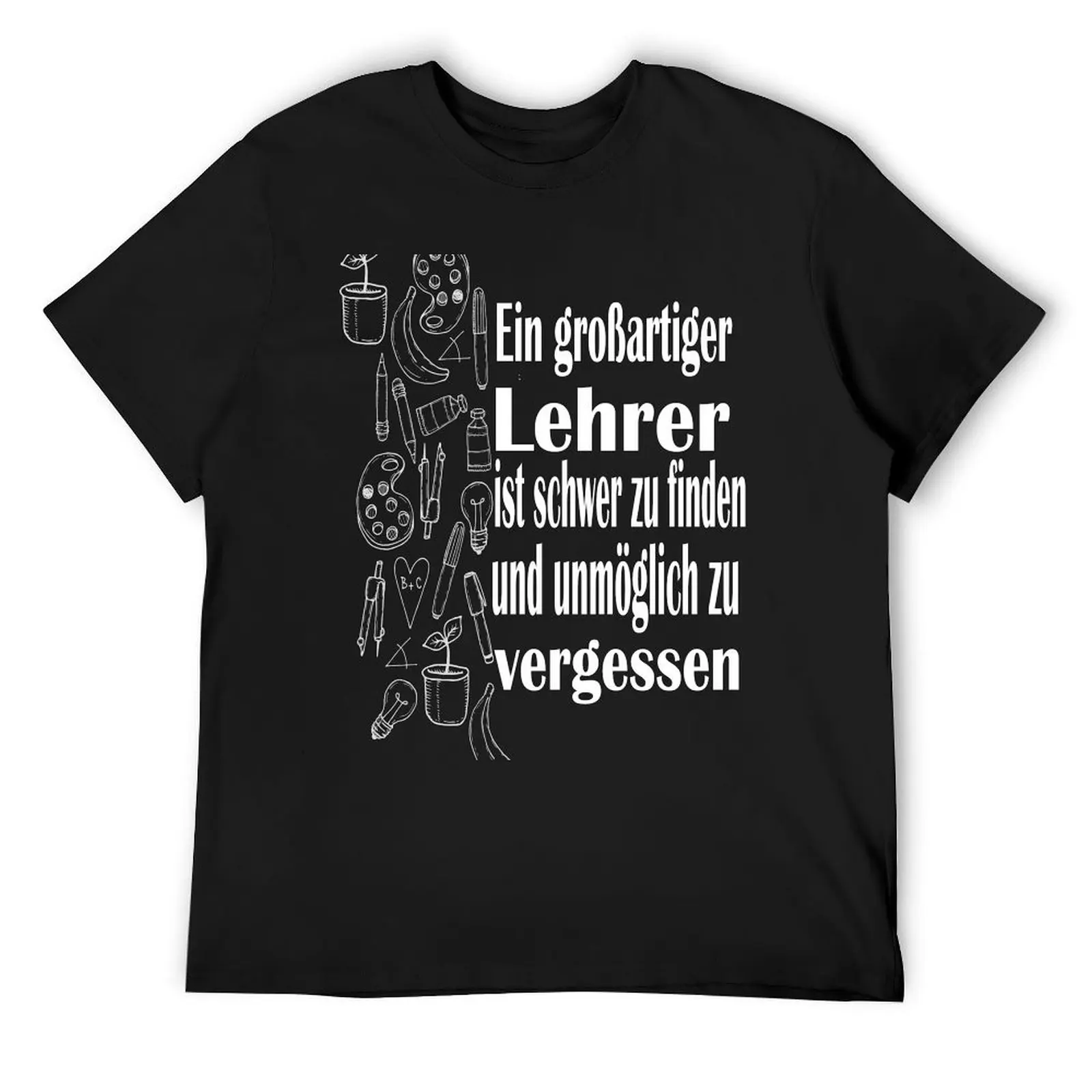 Eine gro?artige Lehrerin ist schwer zu finden T-Shirt plus size clothes oversized t shirts for men graphic