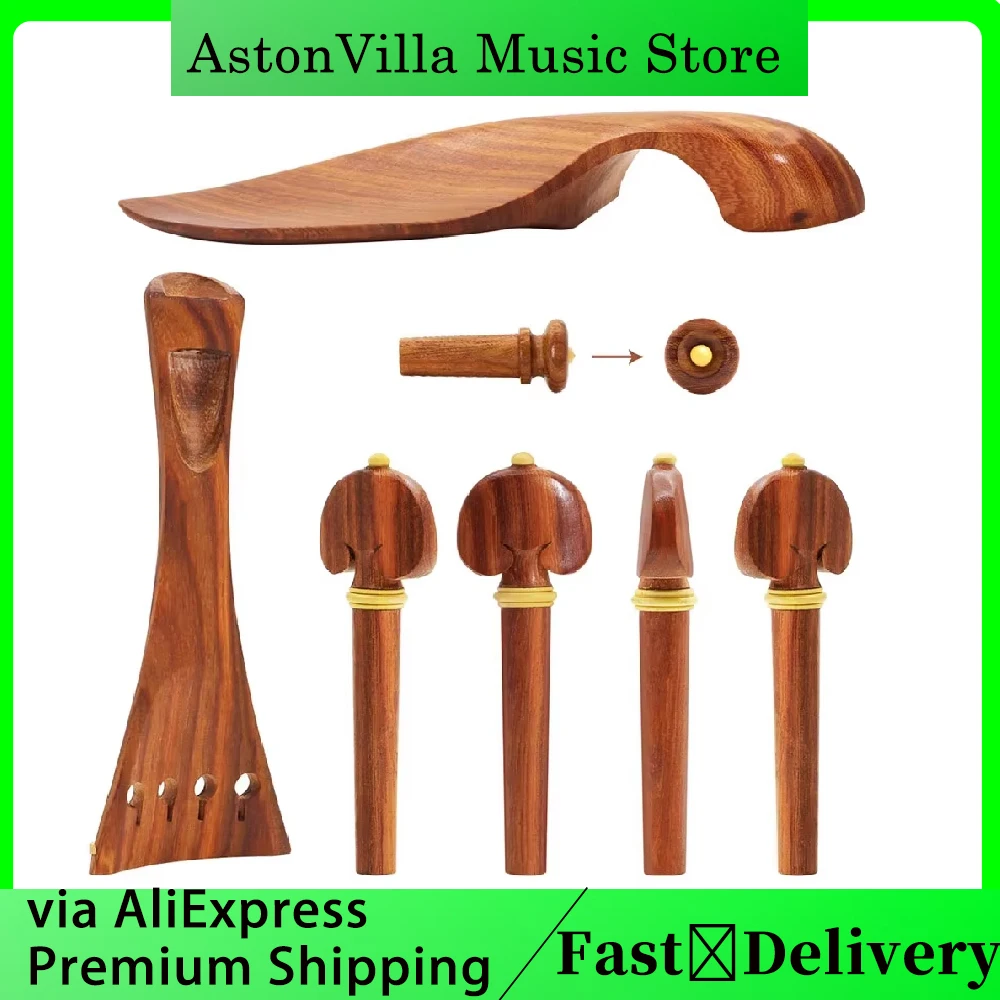 4Pcs Mahogany Violi…
