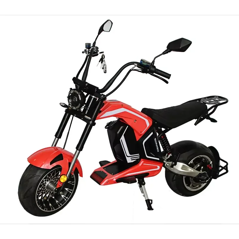 STROVAN New HM-8 2000W 4000W 60V 50AH Removable Battery Fat Tire Electric Scooter Citycoco for Adult Electric Motorcycle