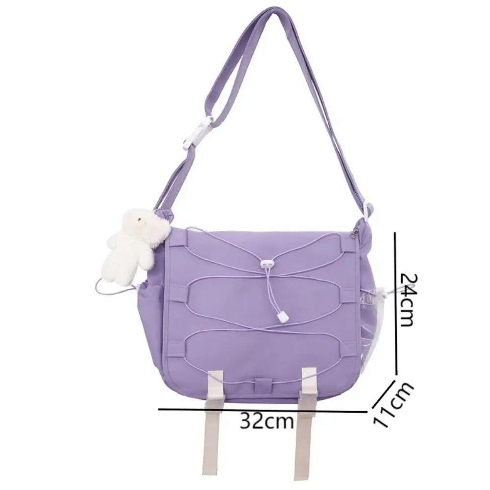 Harajuku Clear Ita Bag PVC Large-capacity Shoulder Bag Crossbody Bag Women