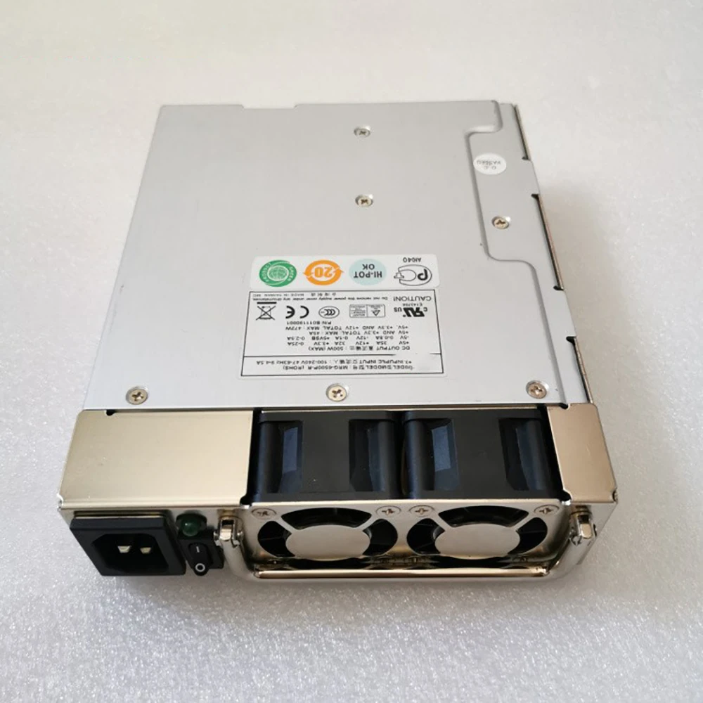 For Zippy Server Power Supply B011190001 500W MRG-6500P-R