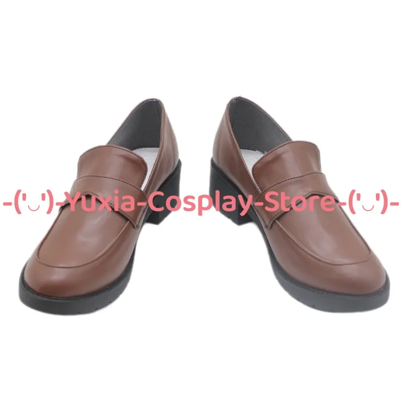 Yuxiacosplay! BanG Dream! Wakaba Mutsumi Cosplay Shoes Anime Character Prop PU Leather Boots Halloween Carnival Party Costume
