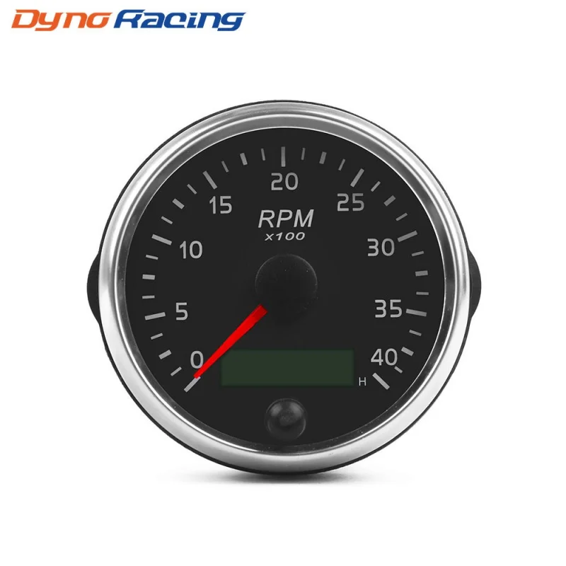 

85mmDiesel Engine Cycle Counter 0-4000RPMPointer Tachometer Is Suitable12/24VDiesel Vehicle