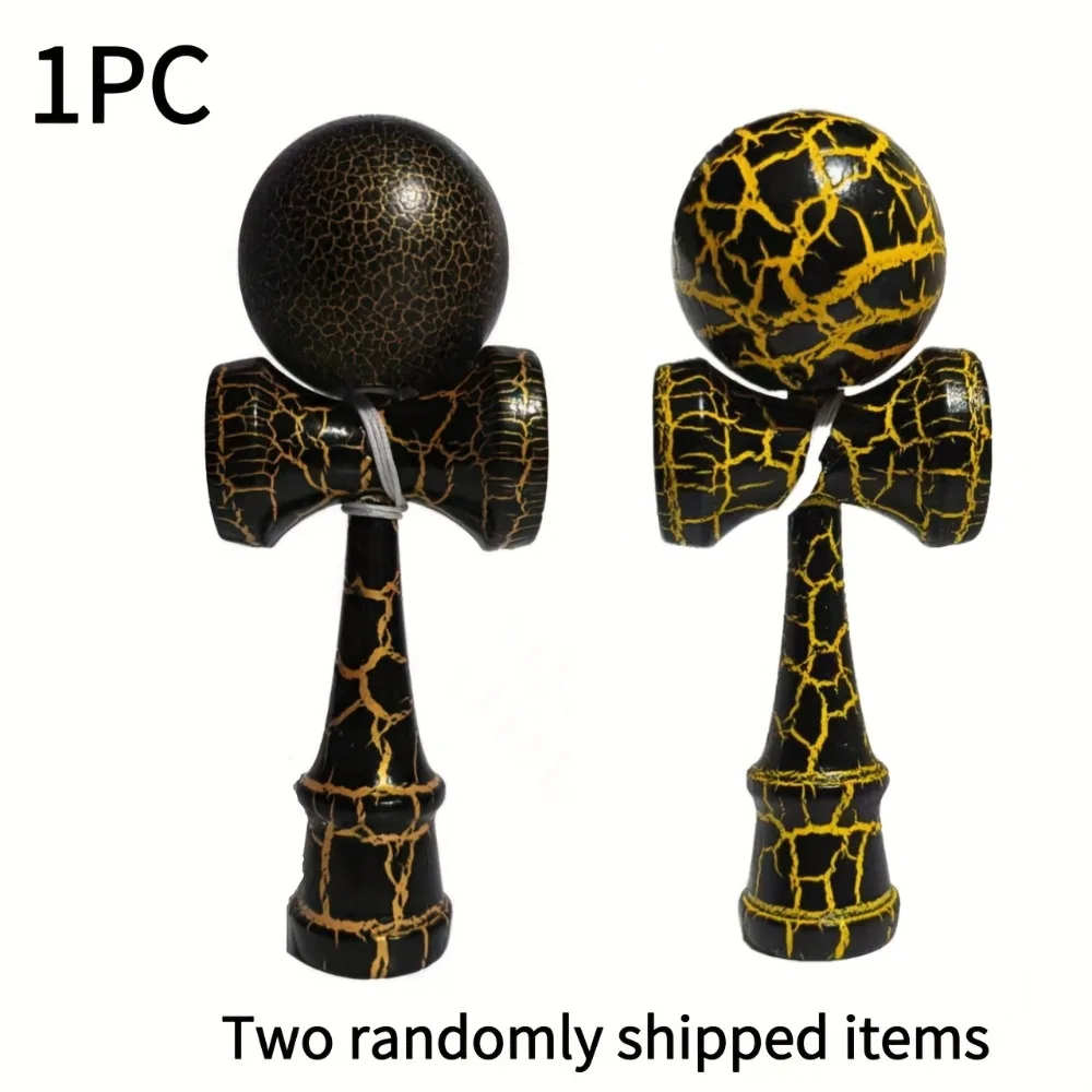 Kendama Balance Training Ball | Large Wooden Balance Ball | Textured Handle, Unlock New Hand Balance Skills