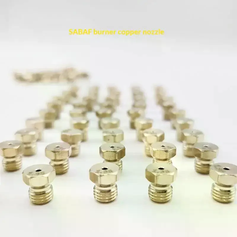 5Pcs LPG Conversion Brass Jet Nozzle 50 65 70 87 95 Propane Injector Replacement Accessory For Gas Stove Hob Burner