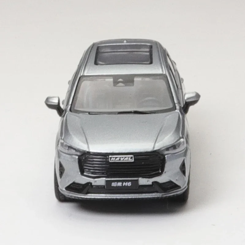 XCARTOYS 1/64 Simulation Alloy Car Model Great Wall Haval Third-generation H6 SUV Star Cloud Grey Kids Xmas Gift Toys for Boys