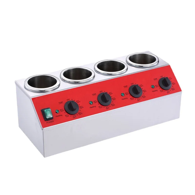 Stainless steel saucer Fruit warmer Sauce equipment Commercial jam bottle thermal heater Thermal insulation heating