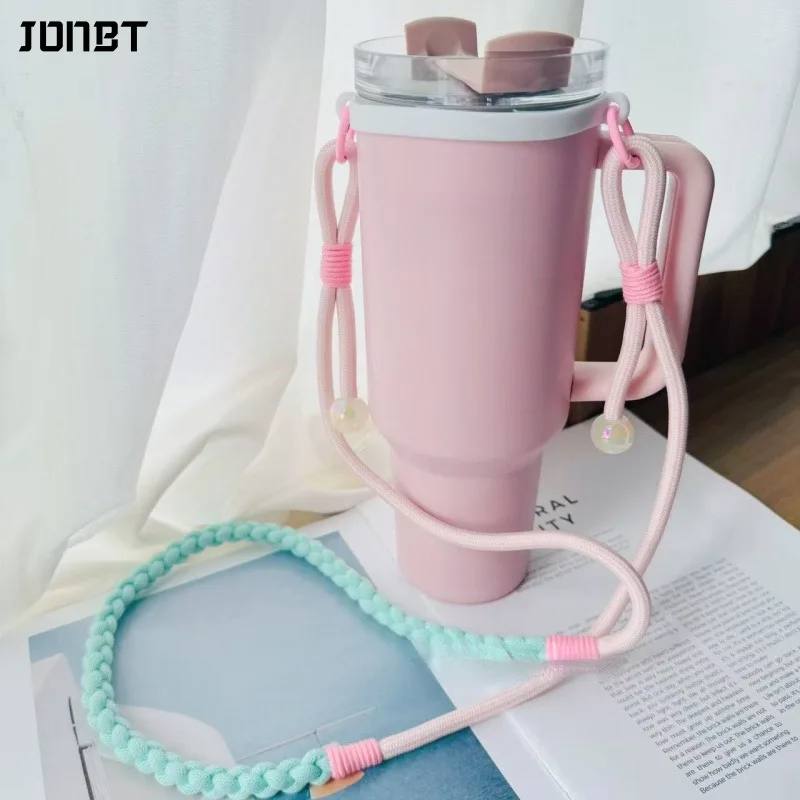 

Suitable For 6-10cm Cup Mouth Strap Holder for Starbucks Tumbler Portable Lanyard Cup Sleeve for Stanley Cup Accessories Reusabl