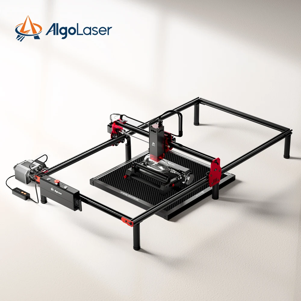 AlgoLaser DIY Kit Laser Master 2 Laser Engraver 10W Output Power Laser Cutter and Engraver Machine for Wood and Metal 40x40cm