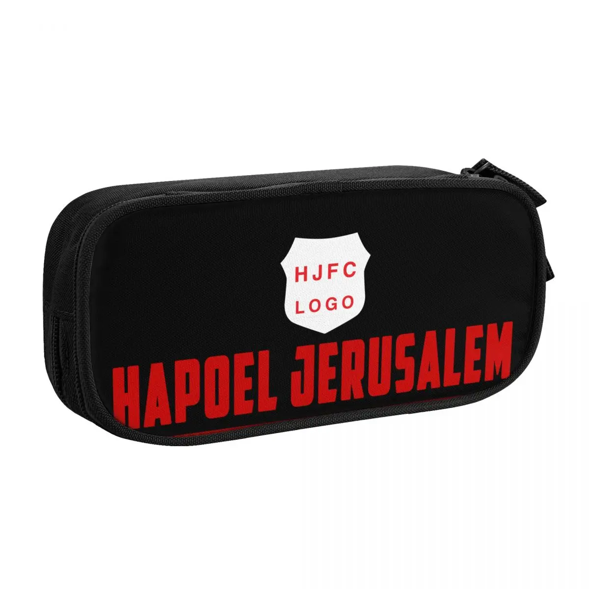 

Hapoel Jerusalem FC Big Capacity Pencil Pen Case Stationery Bag Pouch Holder Box Organizer for Teens Girls Adults Student