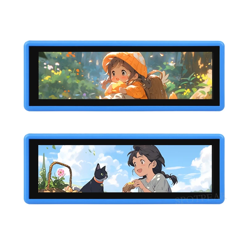 Raspberry Pi Pico 2 RP2350B Placa de desarrollo TouchCree capacitiva de 3,49 pulgadas Pantalla LCD de 3,49 pulgadas 172 × 640