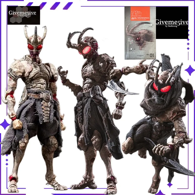 

In Stock Giveme5ive Original Bug Qi Airoki Finished Product Movable 1/12 Handmade Soldier Model Toy Gift Collection Ornament