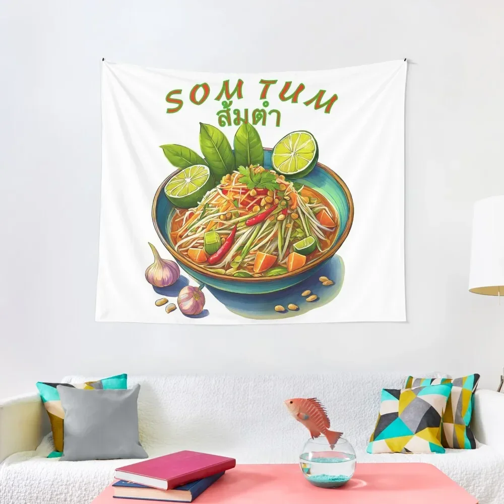 

Som Tum Tapestry Wall Art Home And Comfort Decor Tapestry