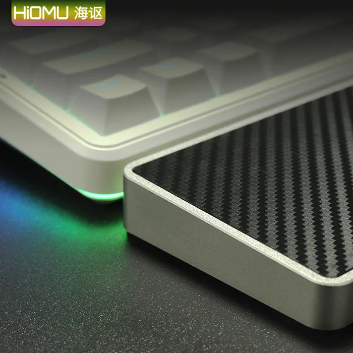 Custom CNC Machined Aluminum Alloy Keyboard Wrist Rest, Ergonomic Anodized Palm Support for Mechanical Keyboard Gift view 5