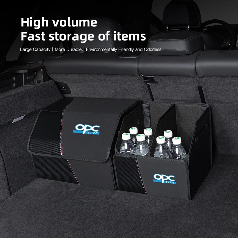 

Car Trunk Organizer Box Foldable Storage Tidying Bag Auto Accessories For Opel Astra Insignia Vivaro Corsa Mokka Zafira Vectra