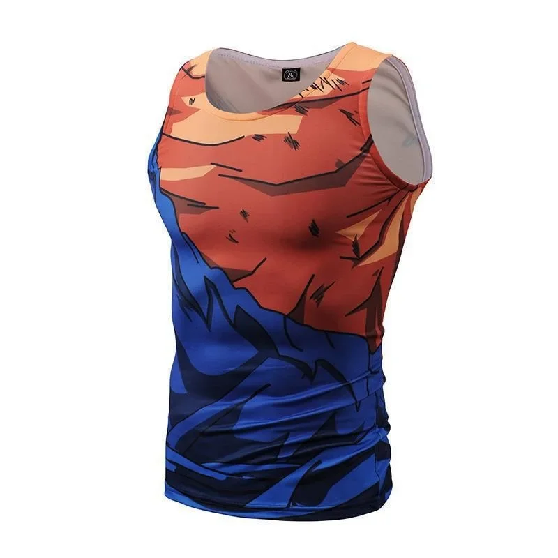 Summer 2026 Dragon Ball Z Character Armor Role-playing Vest 3D Printed Retro Streetwear Unisex Children's Y2k
