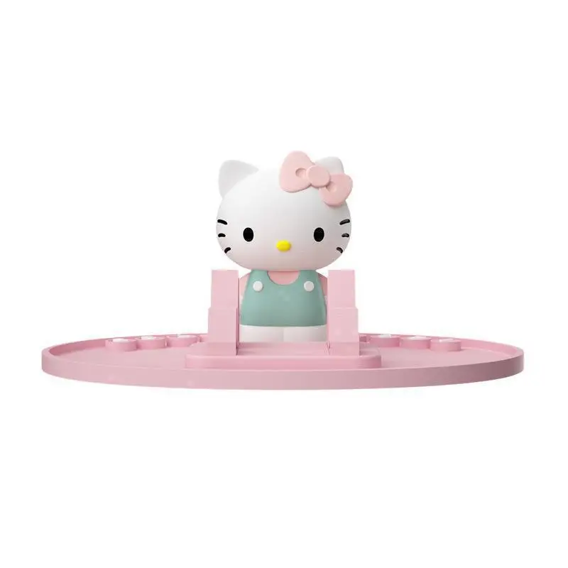 Hellokitty Car Mobile Phone Holder Anti-Skid Mat Parking Moving Car Contact Number Plate Car Decoration Accessories Cute Gift