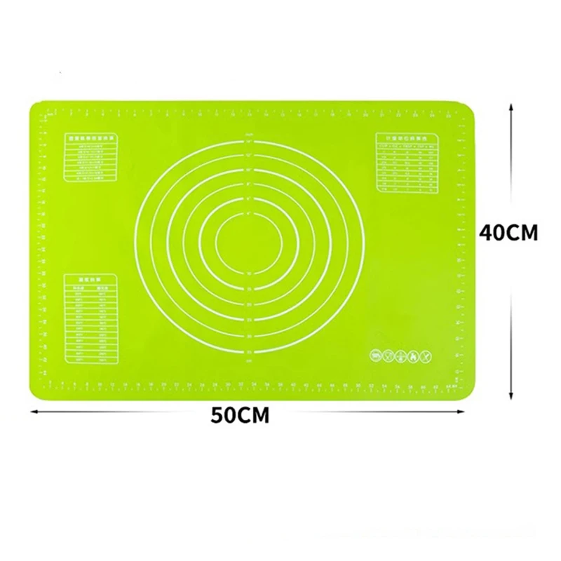 Rolling Mat Kneading Mat Thickened Silicone Pizza Dough Mat Household Panel Baking Tools image 5