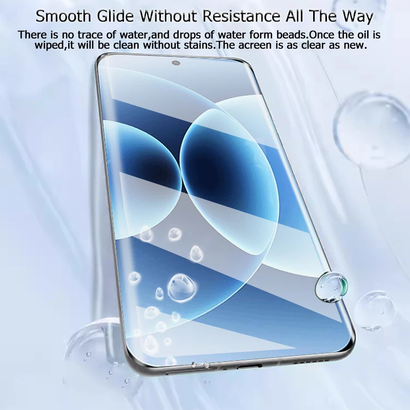 1-4 قطعة الزجاج المقسى ل Xiaomi 17 15 14 13 12 11 برو ماكس 15S الترا 15T 14T 13T 12T 11i لايت 5G NE 11X Mi واقي للشاشة