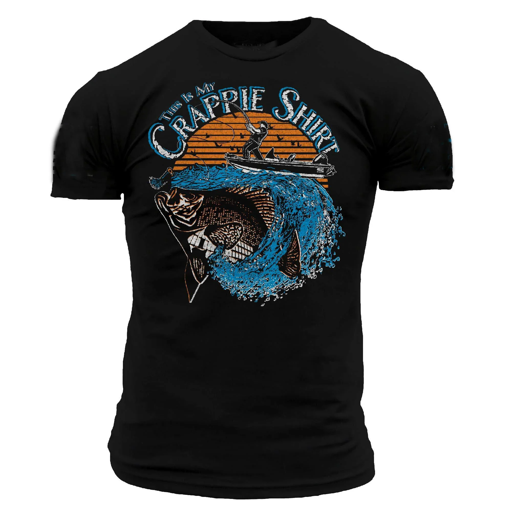 

This Is My Crappie Shirt Cool Fishing Angler Gift T-Shirt 100% Cotton O-Neck Summer Short Sleeve Casual Mens T-shirt Size S-3XL