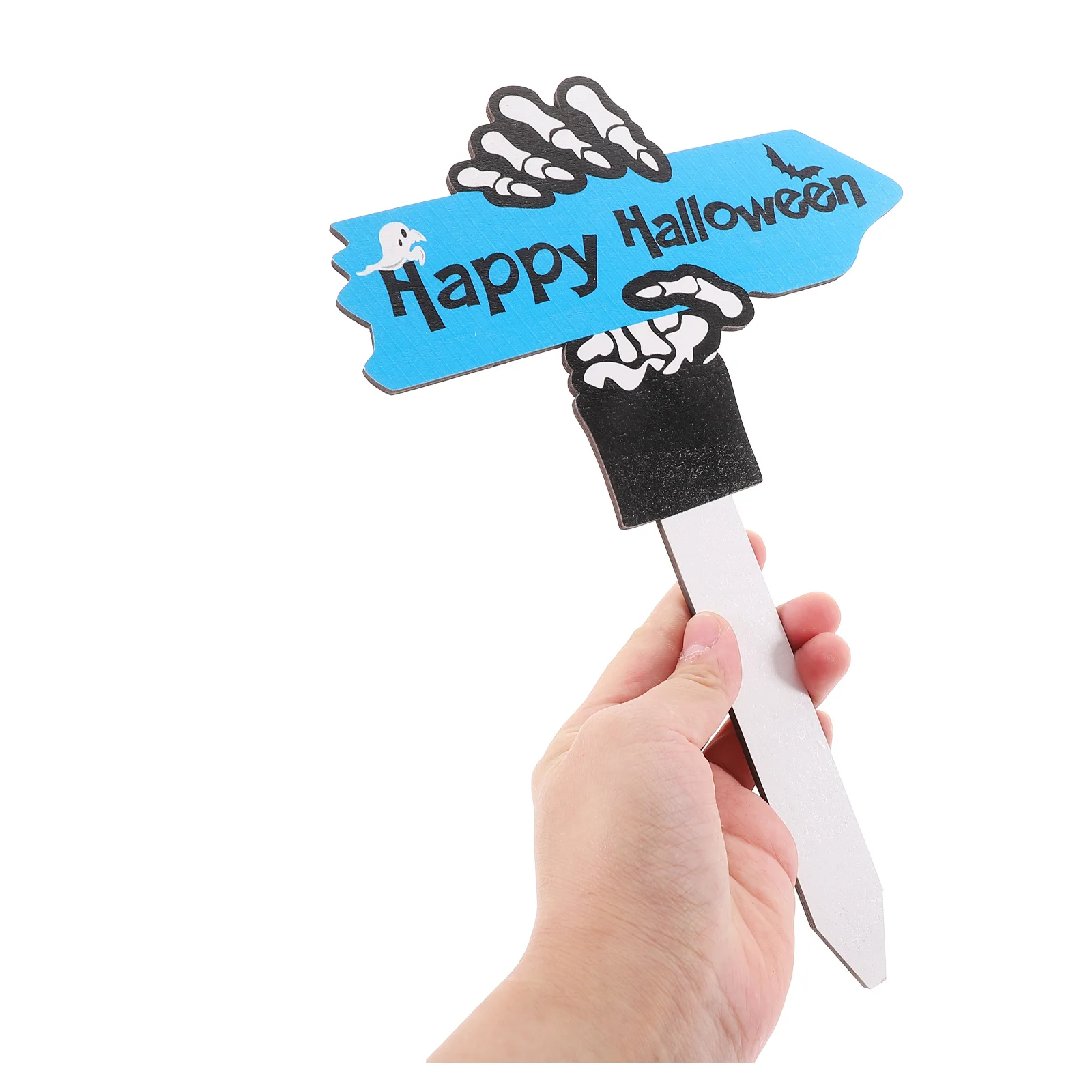 Halloween Garden Sign Outdoor Wood Signs Halloween Yard Decoration Special Design Easy to Use for Horror Scenes