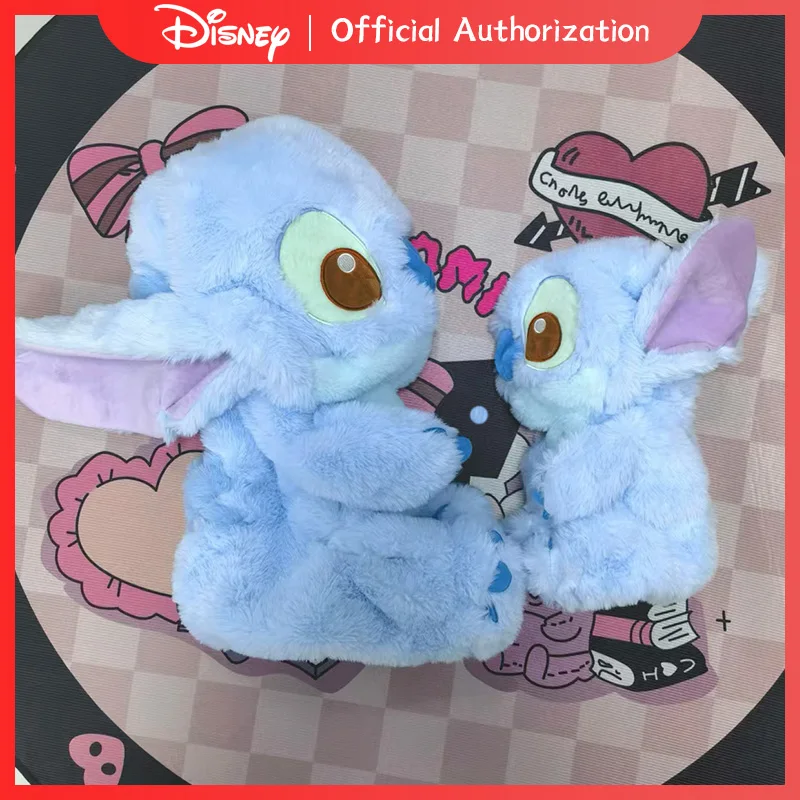 40CM-100CM Lilo & Stitch Semi-finished Shell Leather Cartoon Winter Limited Doll Disney Anime Stuffed Plush Toy Birthday Gift