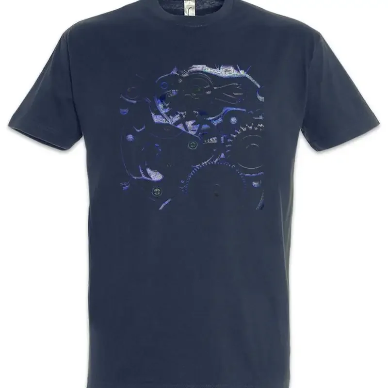 Clockwork III Technology Science Engineer Mechanic Gear Clock Watch T Shirt