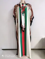 Dubai African Dresses For Women Muslim Fashion Abaya Nigerian Clothes Ankara Dashiki Long Dress Embroidered Kaftan Robe Djellaba