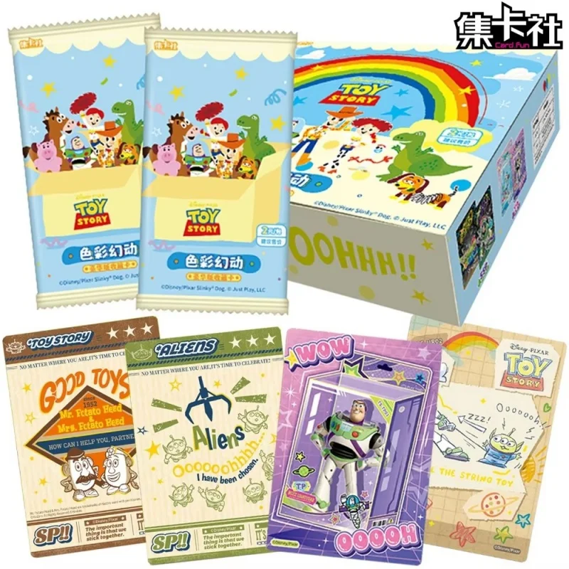 

Card.Fun Toy Story Collection Cards Color Fantasy Luxury Edition Cute Cartoon Character Creative Peripheral Childrens Gifts Toys