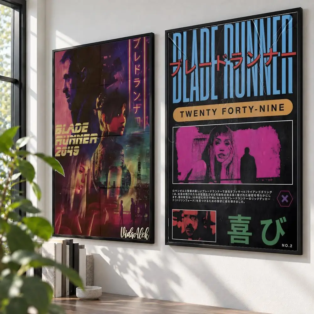 movie Blade Runner 2049 Poster HD Poster Self Adhesive Waterproof Wall Art Print Bedroom Living Room Modern Decor Gift