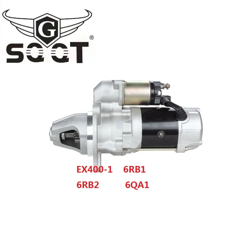 Suitable for Hitachi excavator isuzu engine starting motor EX400-1/6QA1/6RB2/6RQ1