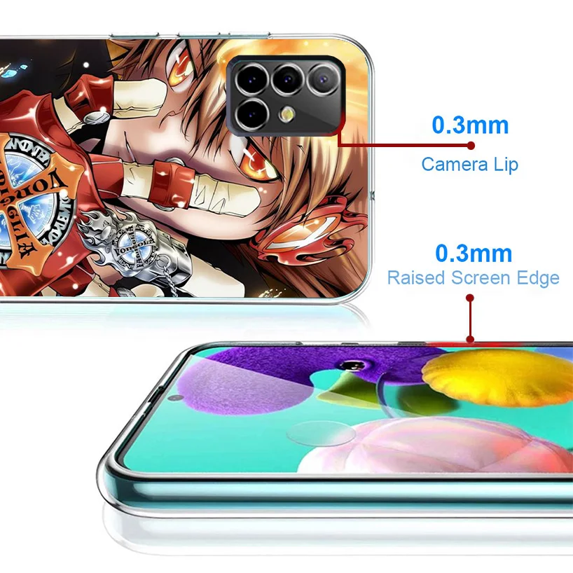 Katekyo Hitman Reborn Phone Case For Samsung Galaxy A15 A14 A13 A12 A55 A54 A53 A52 A35 A34 A33 A32 A25 A24 A23 A22 A05S A04S A0