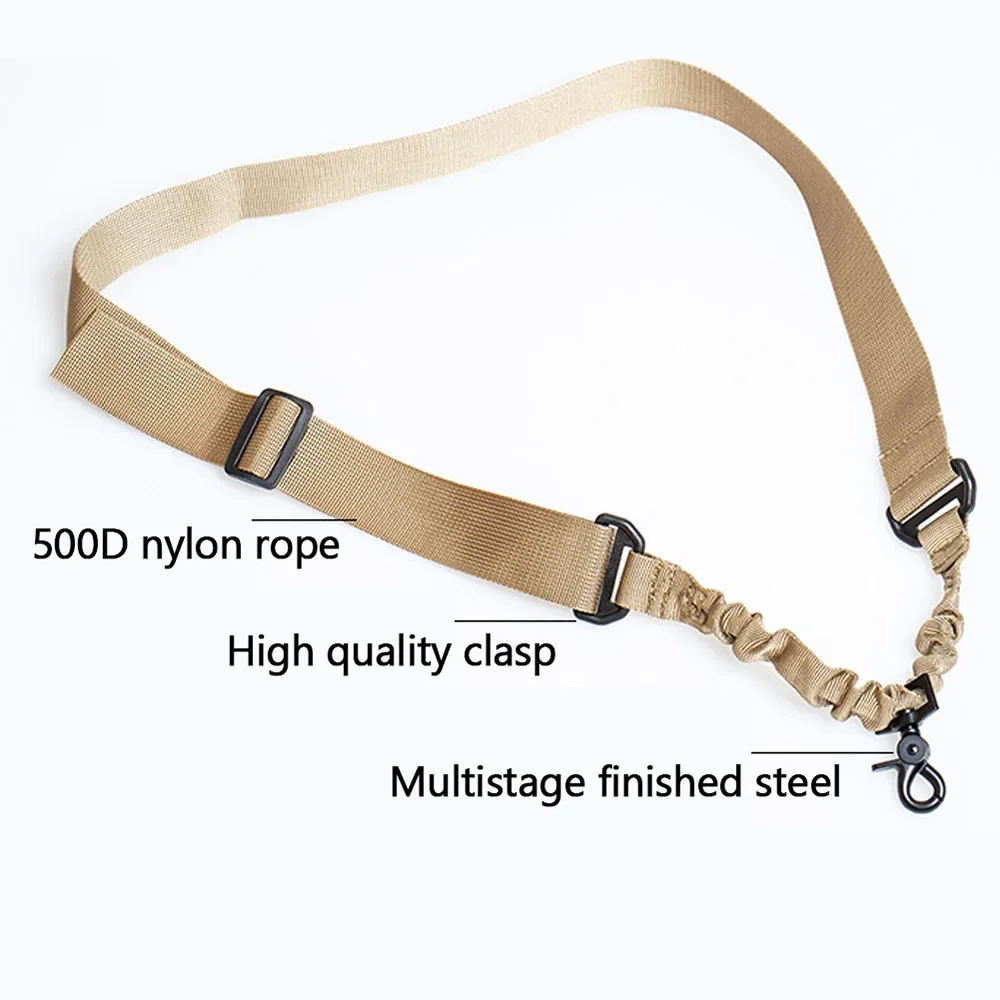 Hunting Sling Tactical Rope 1/3 Point Sling Shoulder Strap Outdoor Multifunction Sling Shoulder Strap Rifle Accessories