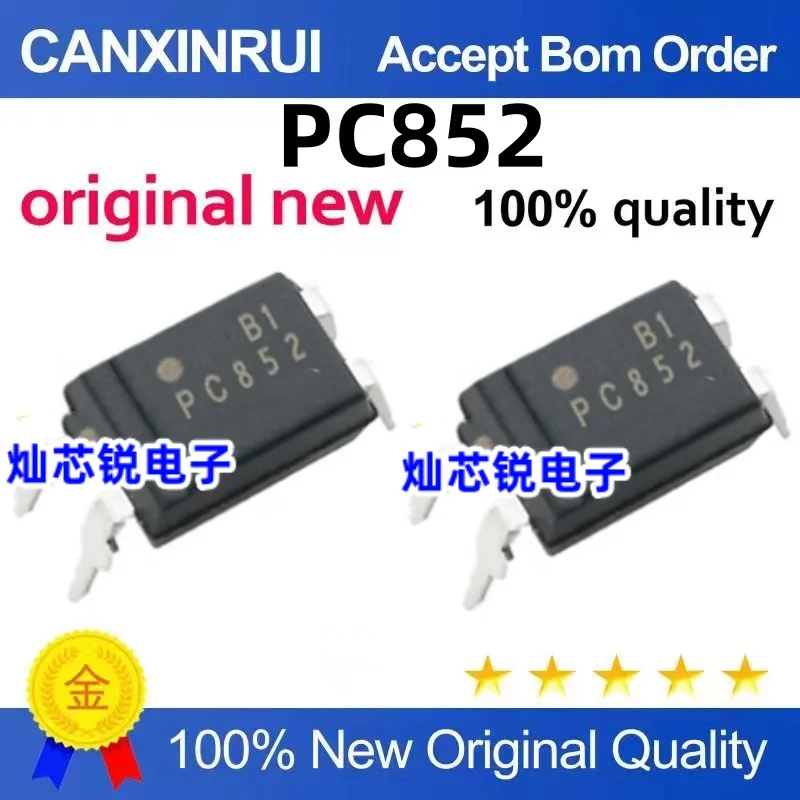 （100 pieces）PC852 optocoupler in-line four-pin [DIP4]
