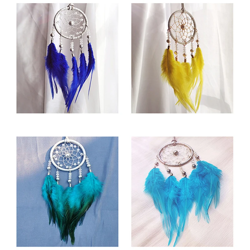 الإبداعية سيارة قلادة حلم الماسك الغابات ريشة الرياح الرنين الديكور هدية عيد الحب جرلي هدية عيد ميلاد ديكور المنزل