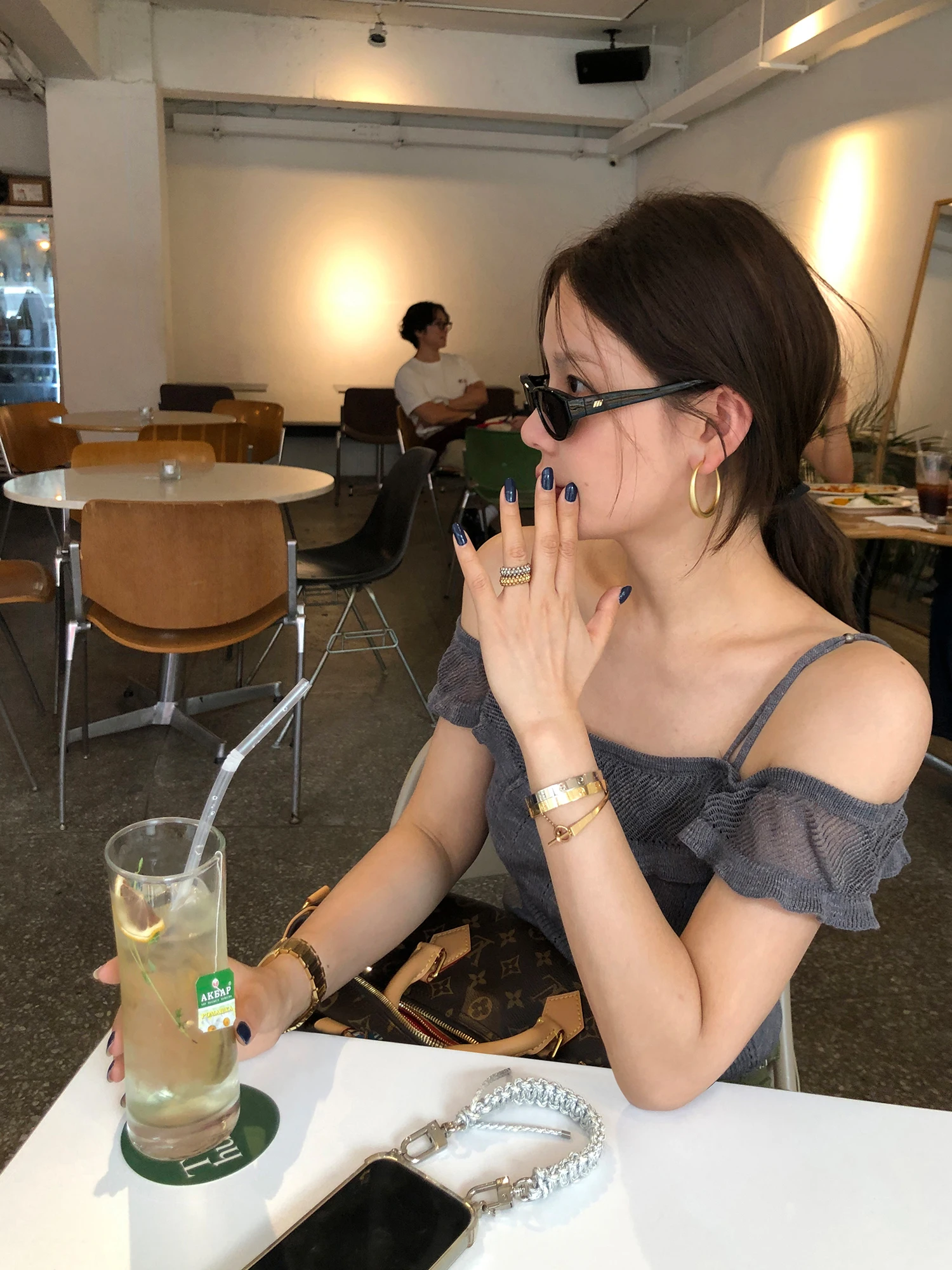 

Топ WXLSTUDIO с кружевной отделкой и одним бретелем, женский, приталенный, из смесового хлопка, летняя повседневная одежда